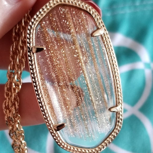 Kendra Scott Gold Dusted Necklace - Picture 3 of 5